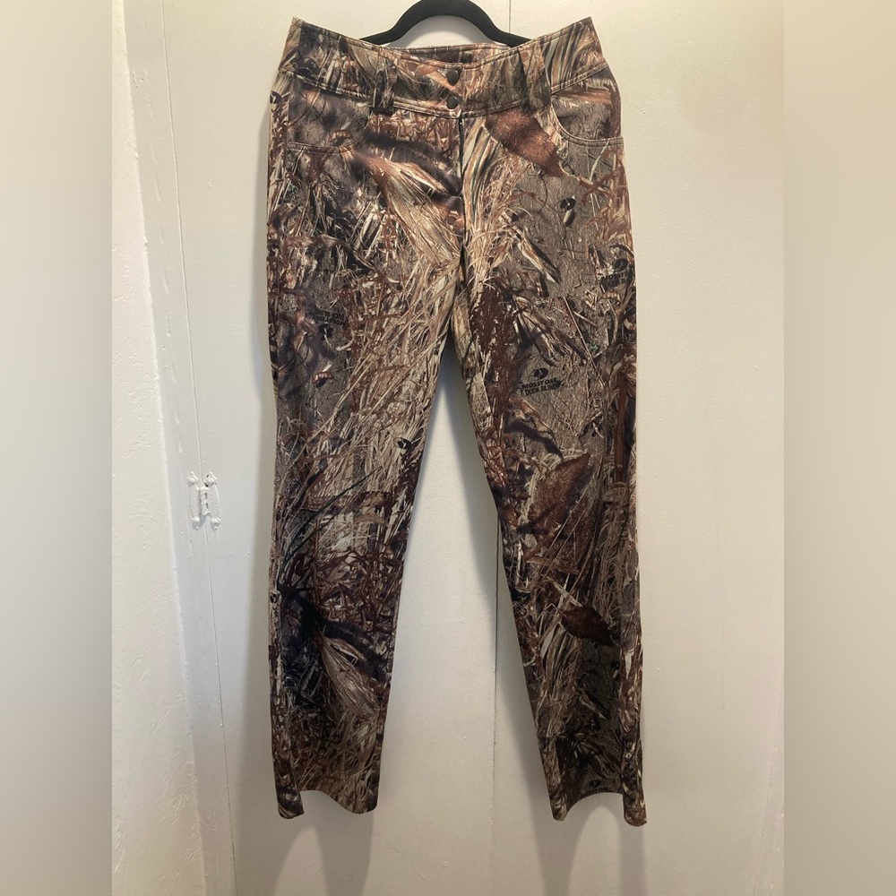 NWOT Haley Vines duck blind mossy oak pants size 6 tall